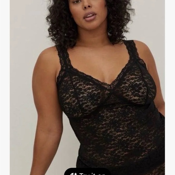 Torrid Black Lace Chemise - Picture 5 of 5